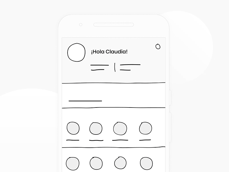 Iterations of JIDO, a money-saving App animation app bank branding design illustration ui ux