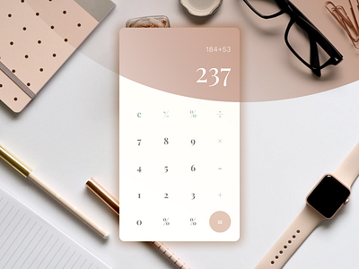 Daily UI #004 - Calculator