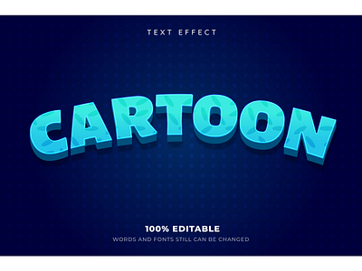 Cartoon text effect