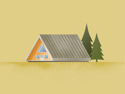 Cabin affinity designer cabin illustration inkscape