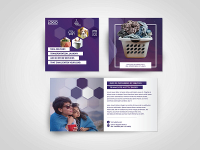 Direct Mail with Reply Card 2 brand identity branding direct mail graphic design healthcare mailer marketing print design