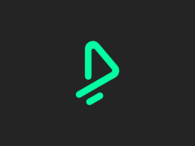 iBdae algeria arabic art artwork button concept d letter event green illustration light logo start startup symbol