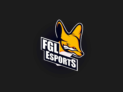 FGL E-SPORTS algeria animal art artwork colors competition desert esport esport logo esports esports logo event fennec gaming illustration logo tournament