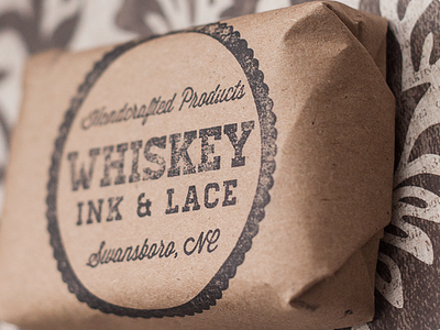 Whiskey, Ink, & Lace Branding branding logo design packaging design