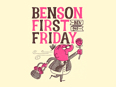 Benson First Friday Poster