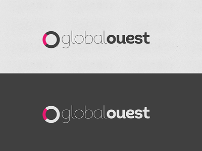 Logo GlobalOuest logo typo typography