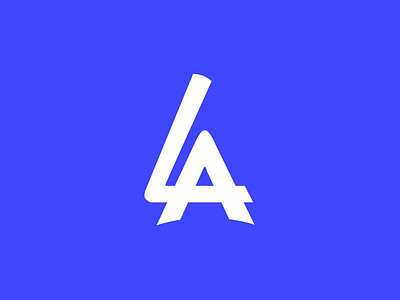 Los Angeles Dodgers Redesign brand logo logo design logotype sport sport team sports logo typo typography