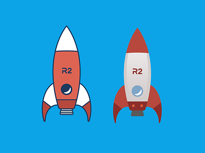 Rocket Concept Illustrations adobe branding design flat illustration illustrator rocket space