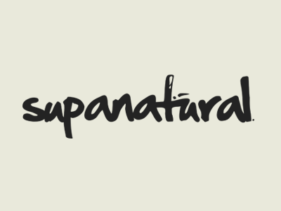 Supanatural apparel design illustration lettering logo text type typography