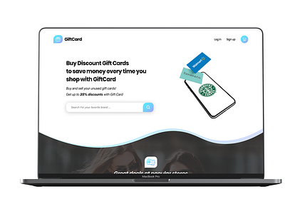 GiftCard Landing Page