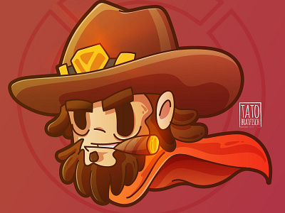 Overwach Mccree blizzard cowboy cowboys game mccree overwatch pc player