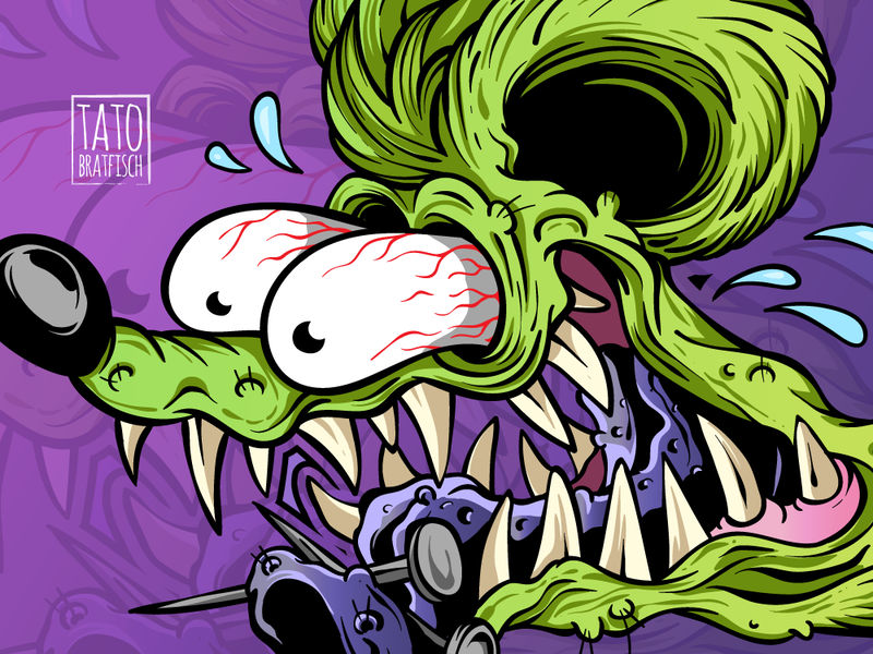 Download Latest HD Wallpapers of  Artistic Rat Fink