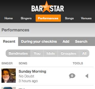 BarStar barstar game iphone karaoke orange playbarstar webapp
