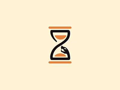 Time Snake animal design hour hour glass logo logo design logos mascot minute reptile reptiles sand serpant snake time