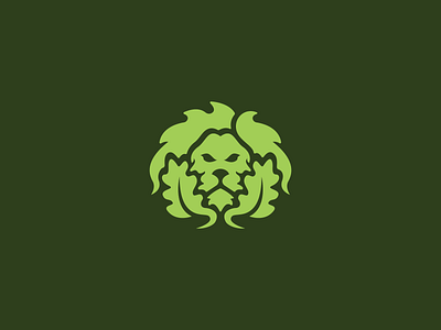 Oak Lion Logo