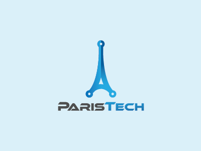 Paris Tech Logo application computing device eiffel electrical appliances electronic mobile paris software tech technology tower