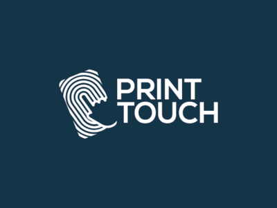 Print Touch Logo finger fingerprint lock mobile print screen security smartphone technology touch touch screen