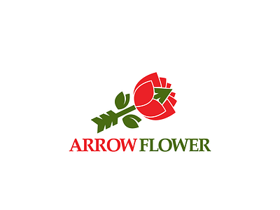 Logo Design - Arrow Flower arrow beauty cupid dating design floral flower logo logo design logos mascot plant rose salon spa