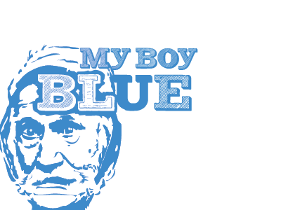 My Boy Blue - Band Logo band blue illustration logo typography