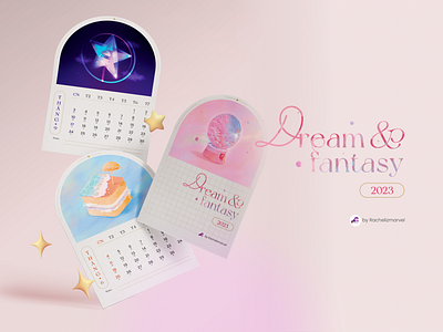 Dream&Fantasy Calendar design