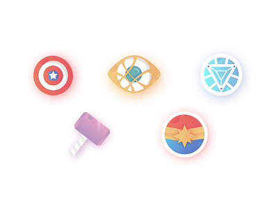 Avengers Icon avengers design graphic illustration vector