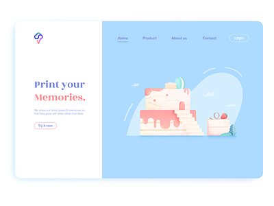 Print your memories UI no.2