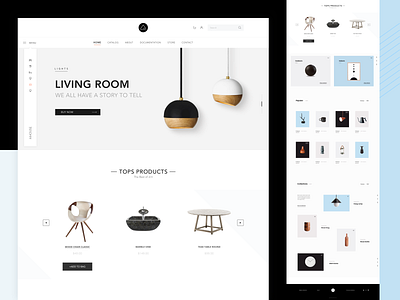 Minimalist Home Web End design icon ui ux design ux web