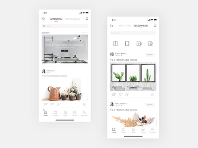 AIHOUSE-Home page app design ui ui ux design ux