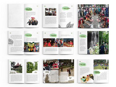 Nongkosawit - Booklet Layout Exploration advertising advertising design book booklet booklet design booklets branding design indonesia layout layout design layoutdesign layouts tourism wonderful place