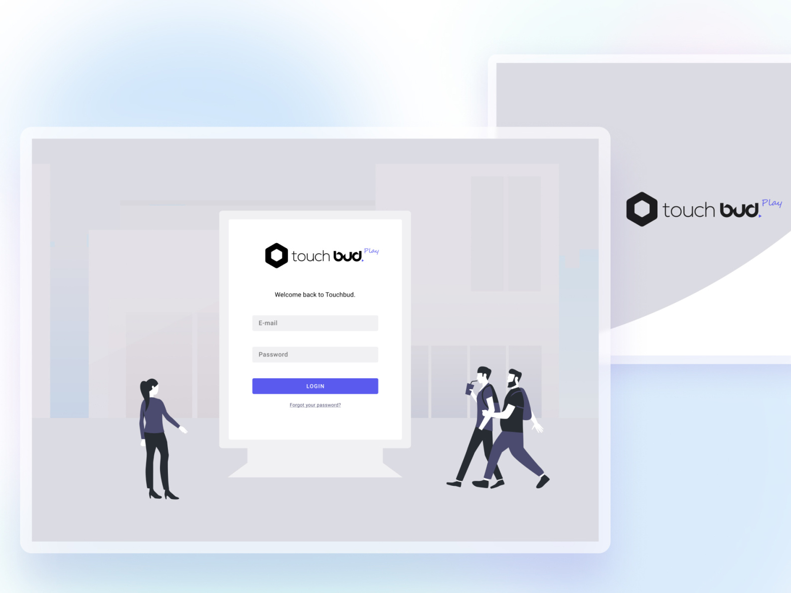 Interactive digital signage admin Login by SzabóGóber Hédi on Dribbble