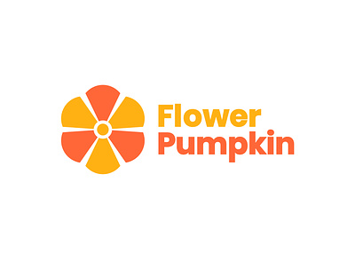 Flower Pumpkin brandidentity branding designer designer logo forsale hendytn logo logodesign logodesigner