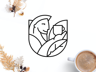 Coffee Nature Logo brandidentity branding coffeelogo coffeeshop designer forsale hendytm logo logodesign logodesigner nature logo