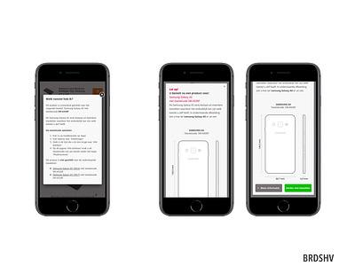 Smartphonehoesjes.nl | Welk toestel heb ik? adobe xd ux visual design