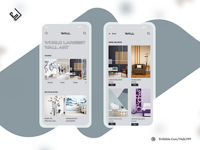 Interior mobile app