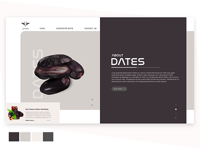 Landing page for the dates website branding dates design interface ladingpage landing page mobile design ui ux website website design