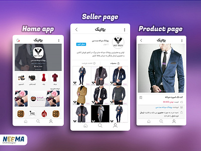 Fashion Uikit Market place application fashion kit ui