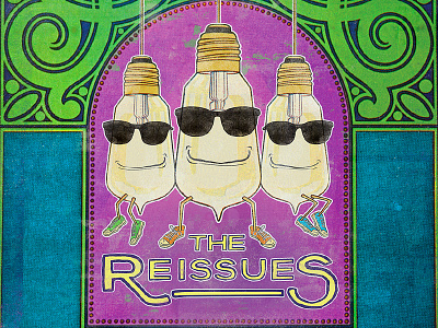 The REISSUES Gig Poster