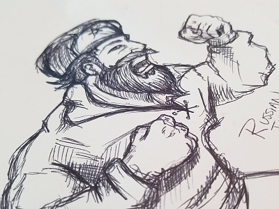 Russian Imperial Stout Concept Sketch