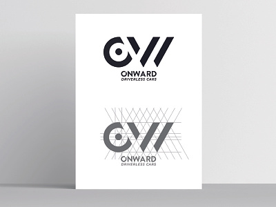 Onward Logo Dribble cars design graphic graphic design logo logo design minimal