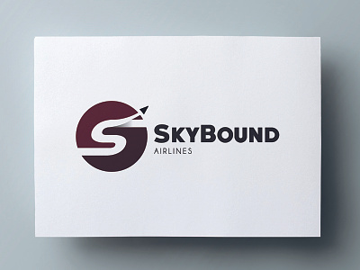 Skybound Dribble airline design graphic graphic design logo logo design minimal planes