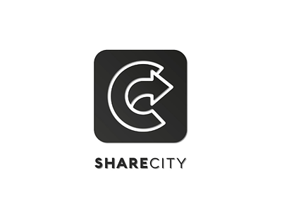 ShareCity Logo app city design graphic logo share transport