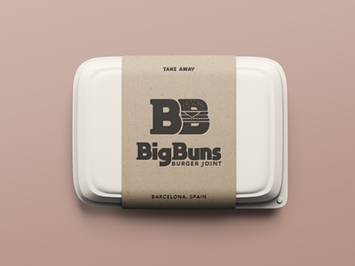 BigBuns Logo burger challenge design graphic illustration logo