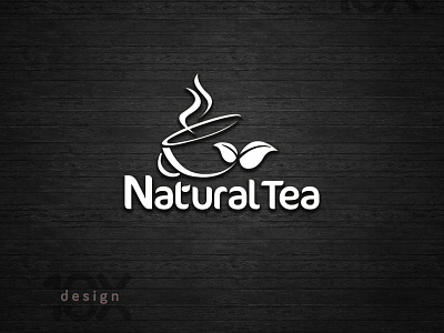 Natural Tea Sample Logo Design branding design illustration illustrator logo vector