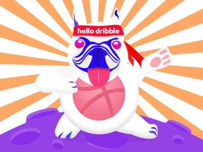 Hello Dribbble ui