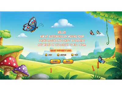 Kill the butterfly3 01 game art illustraion illustration illustrator photoshop