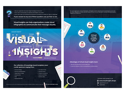 Visual insight poster_Version 1 adobe illustrator concept digitalart illustraion illustration