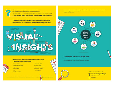 Visual Insight poster_Version2 concept illustraion illustration illustrator