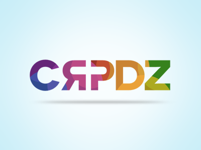 CRPDZ - Simple logo concept blue brand color colorful colors concept font green identity logo logo design logotype orange pink purple red simple yellow