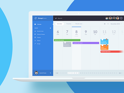 GroupRoom - Calendar