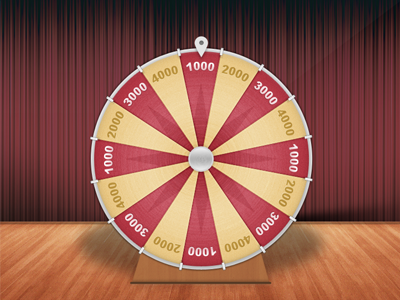 Wheel of Fortune app ipad whell